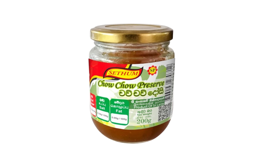 SETHUM CHOW CHOW PRESERVE 200G