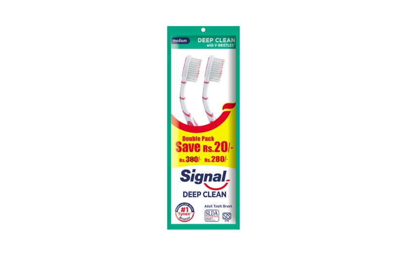SIGNAL TOOTHBRUSH DEEP CLEAN DOUBLE PACK