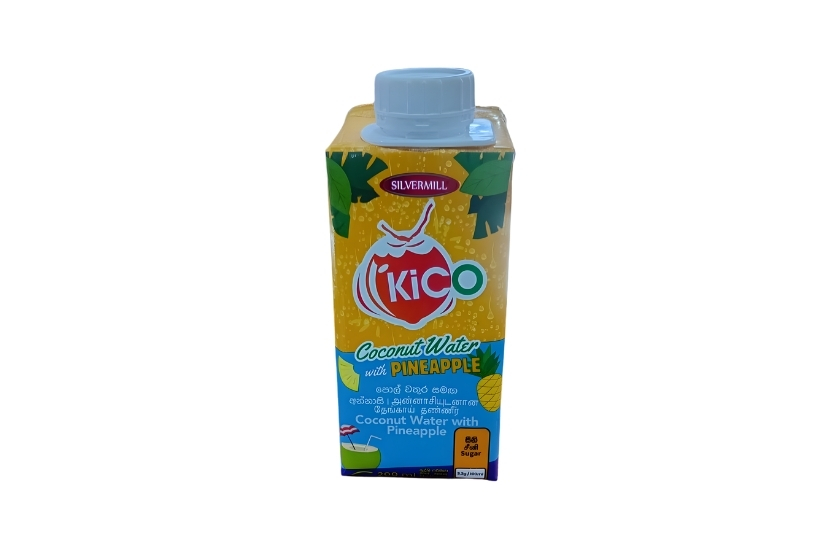 SILVERMILL KICO COCONUT WATER WITH PINEAPPLE 200ML