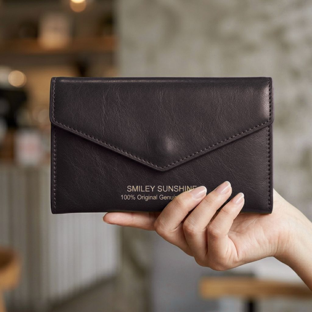 SLIM GENUINE LEATHER WOMEN WALLET