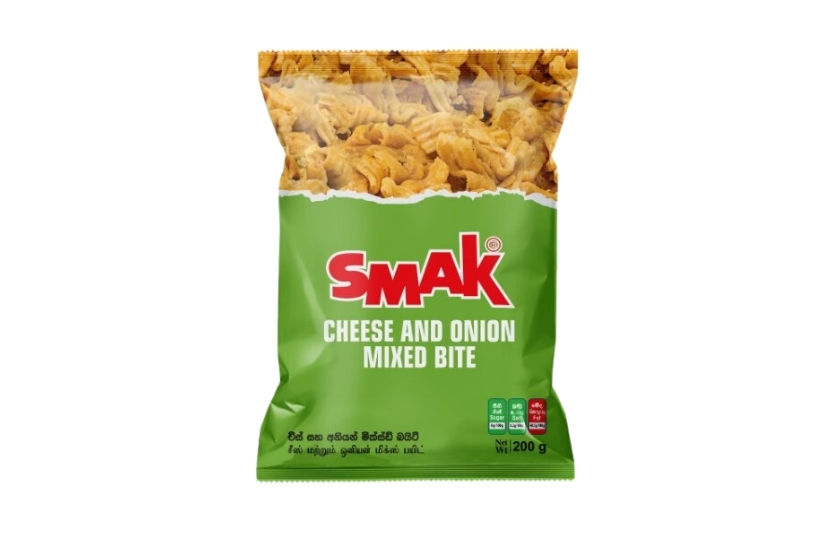 SMAK CHEESE AND ONION MIXED BITE 150G