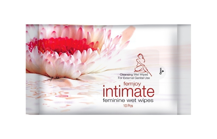 SPLASH INTIMATE FEMININE WET WIPES 10PCS