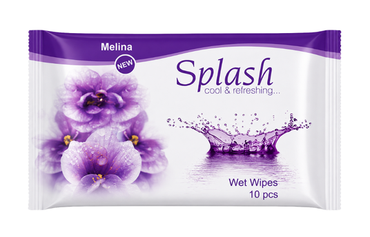 SPLASH INTIMATE MELINA WET WIPES 10PCS