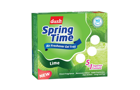 SPRING TIME AIR FRESHENER GEL TRAY LIME 40G