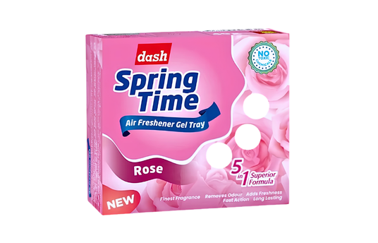 SPRING TIME AIR FRESHENER GEL TRAY ROSE 40G