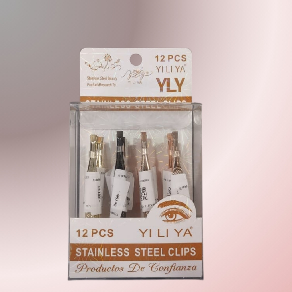 STAINLESS STEEL CLIPS (TWEEZER) GOLD