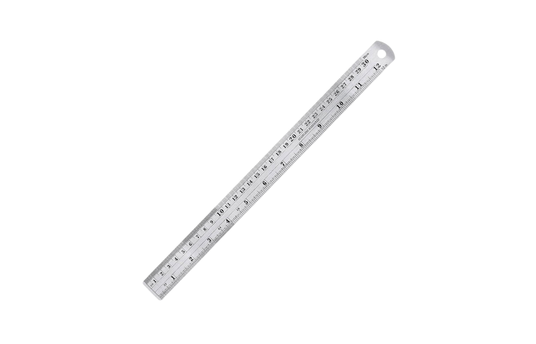 STEEL RULER 12 INCH