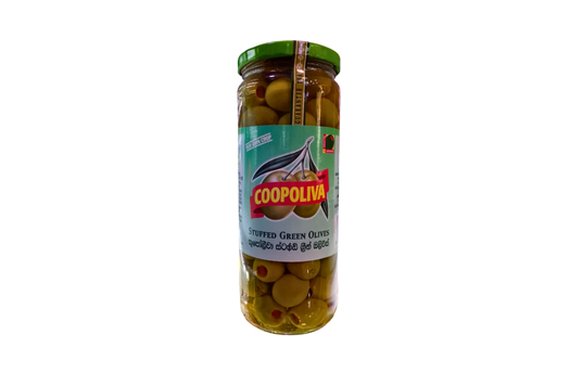 STUFFED GREEN OLIVES 