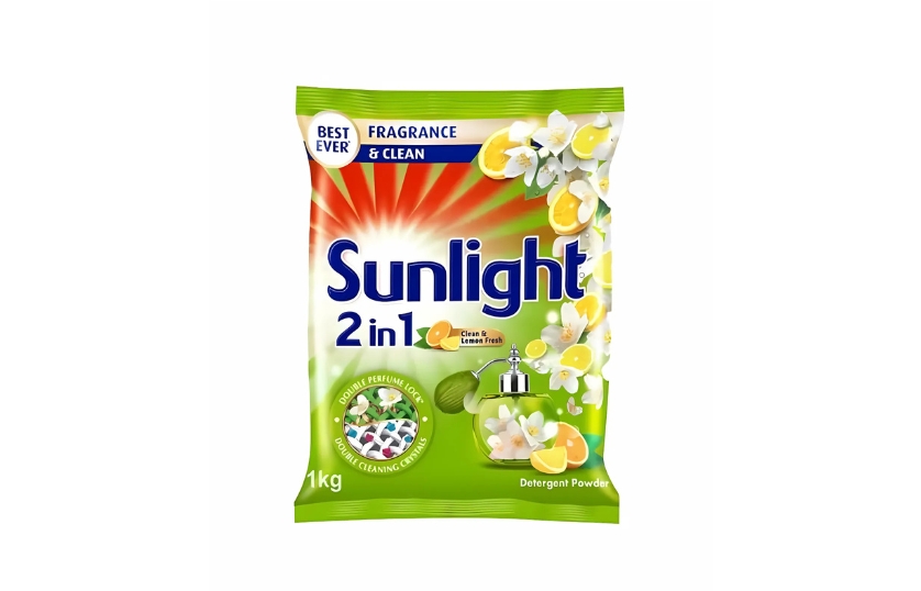 SUNLIGHT CLEAN & LEMON FRESH DETERGENT POWDER 1KG