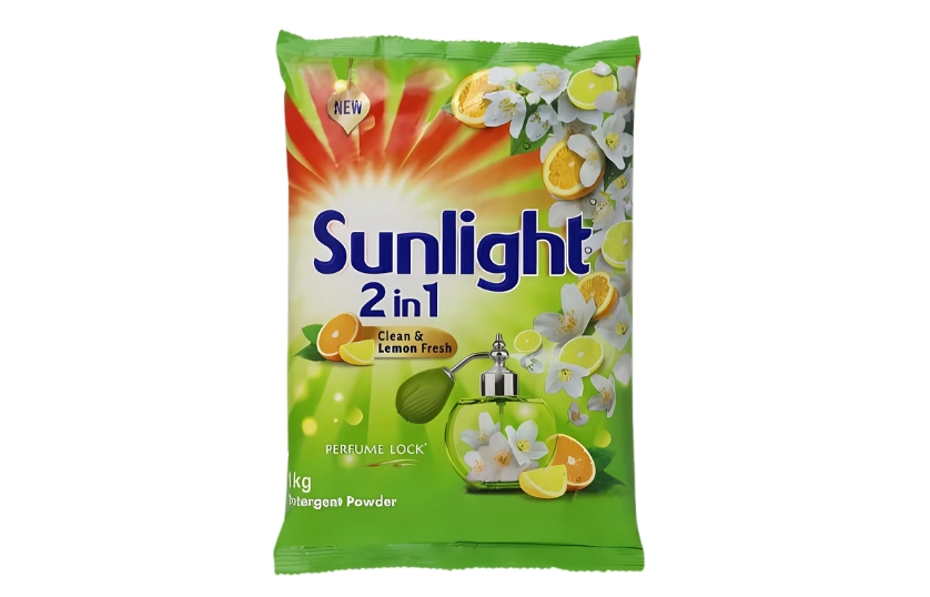 SUNLIGHT CLEAN & LEMON FRESH DETERGENT POWDER 1KG