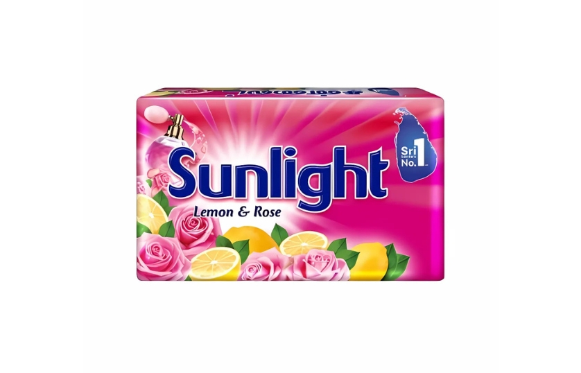 SUNLIGHT LEMON & ROSE SOAP 110G