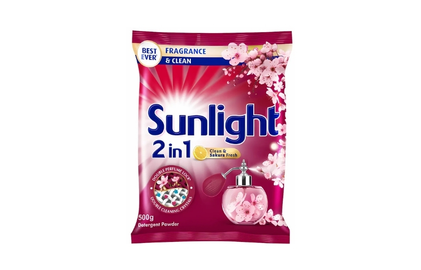 SUNLIGHT SAKURA FRESH DETERGENT POWDER 500G