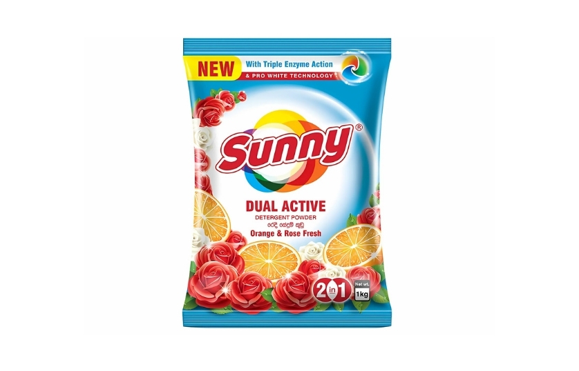 SUNNY DUAL ACTIVE DETERGENT POWDER 1KG