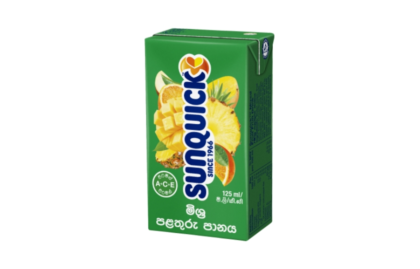 SUNQUICK MIXED FRUIT DRINK 125ML