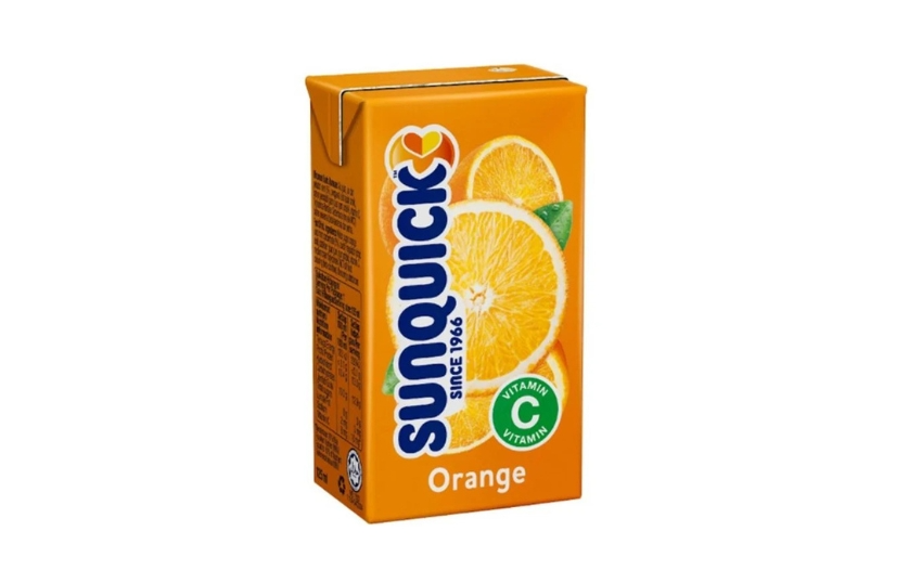 SUNQUICK ORANGE FRUIT DRINK 125ML