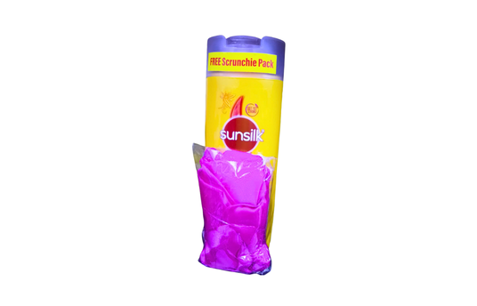SUNSILK SHAMPOO WITH FREE SCRUNCHIE PACK 80ML