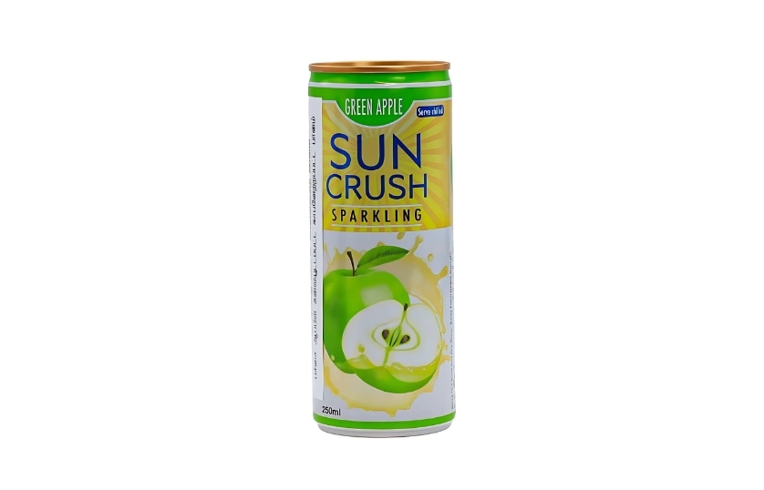 SUN CRUSH GREEN APPLE 250ML