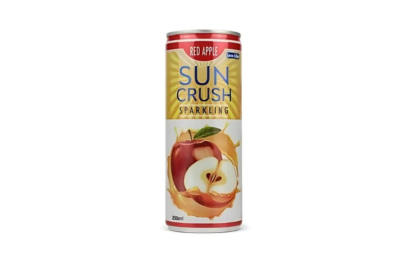 SUN CRUSH RED APPLE 250ML