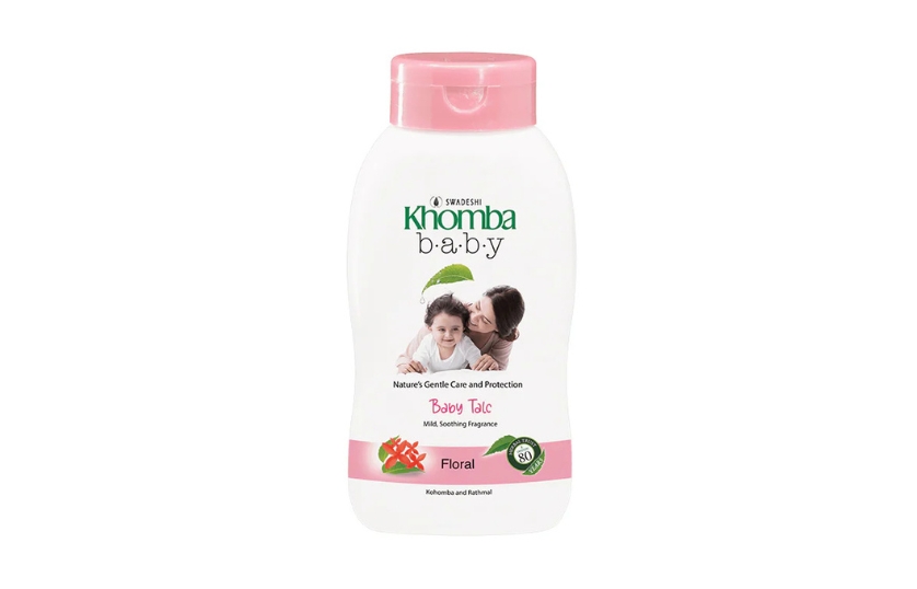 SWADESHI KOHOMBA BABY TALC FLORAL 100G