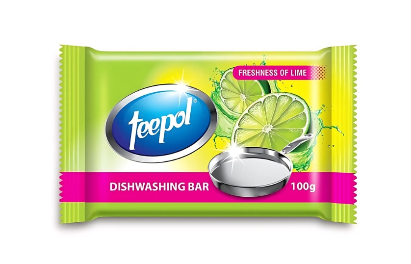 TEEPOL DISHWASHING BAR 100G