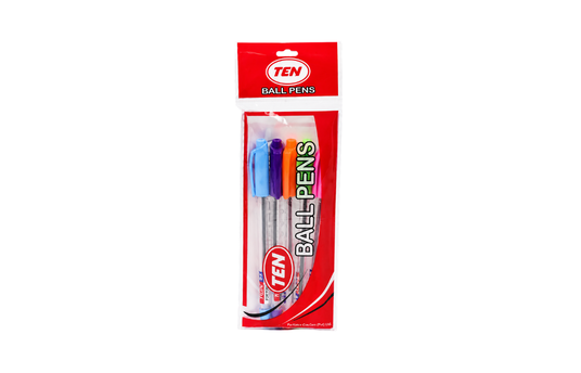 TEN COLOUR PEN 5 PACK