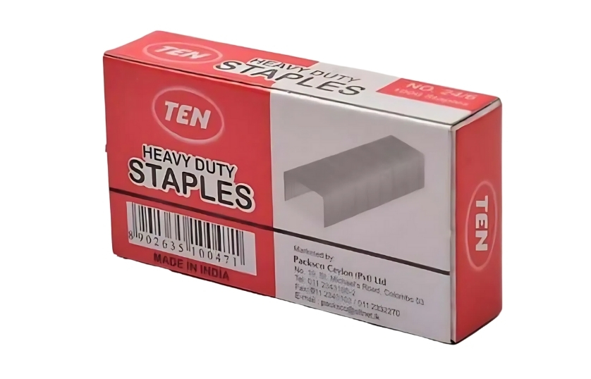 TEN HEAVY DUTY STAPLES 