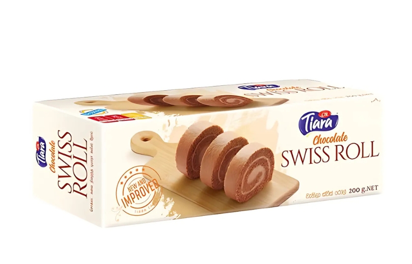 TIARA CHOCOLATE SWISS ROLL 200G