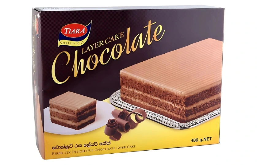 TIARA LAYER CAKE CHOCOLATE 480G