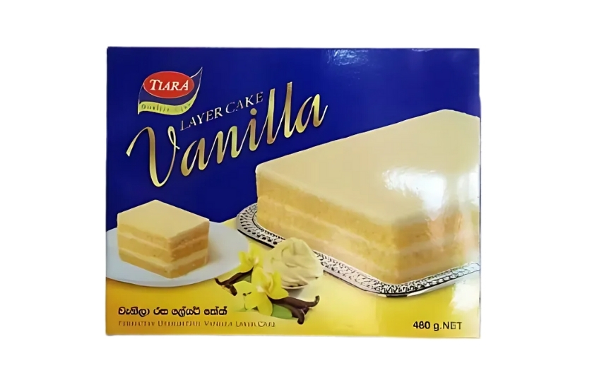 TIARA LAYER CAKE VANILLA 480G