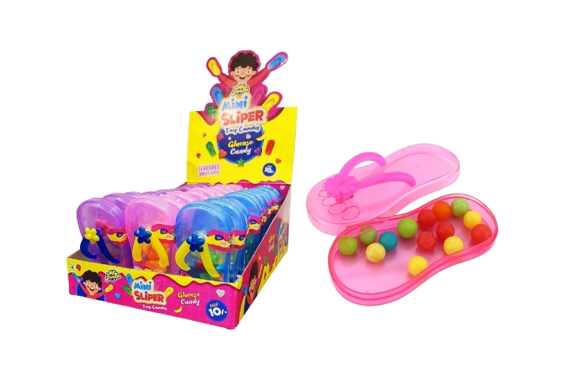SLIPPER TOY CANDY 5G