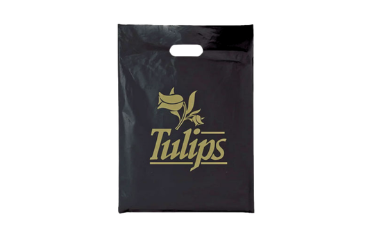 TULIP MEDIUM BLACK BAG