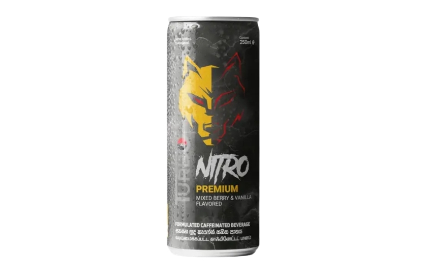 TURBO NITRO PREMIUM MIXED BERRY AND VANILLA FLAVORED 250ML