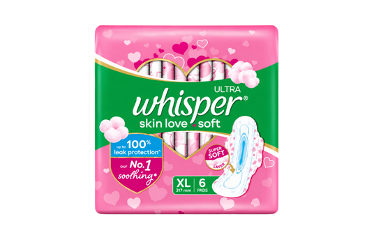 ULTRA WHISPER SKIN LOVE 6 PCS