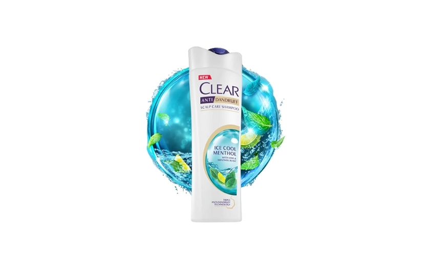 UNILEVER CLEAR ICE COOL MENTHOL ANTI DANDRUFF SCALP CARE SHAMPOO 80ML