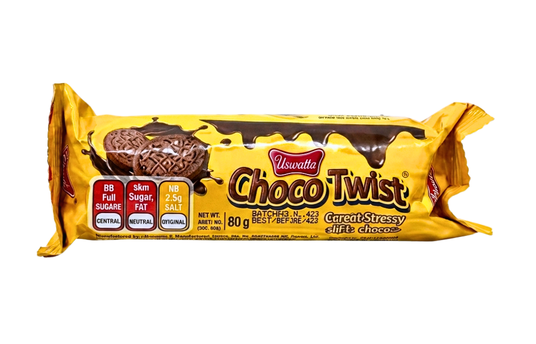 USWATTA CHOCO TWIST  80G