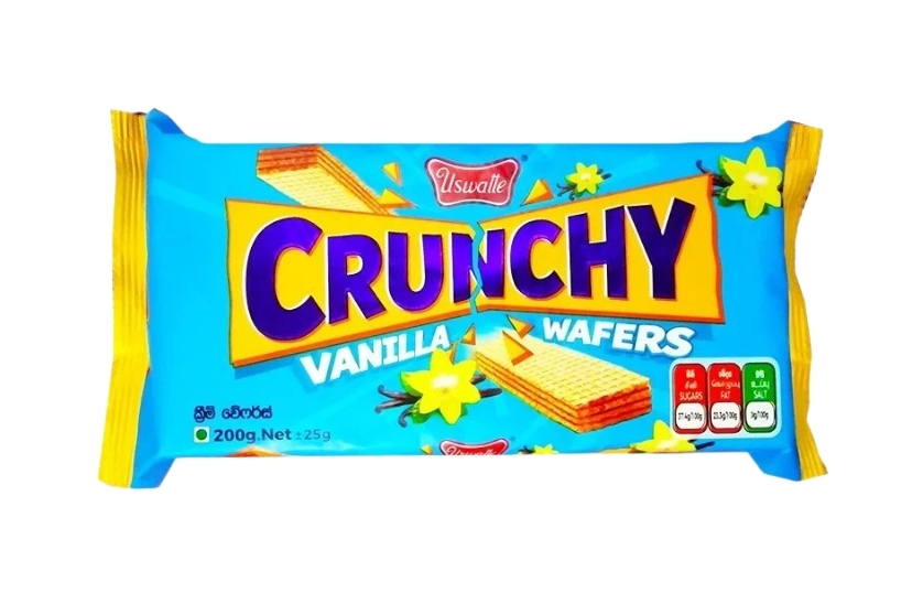USWATTE CRUNCHY VANILA WAFERS 200G