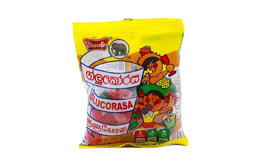 USWATTE GLUCORASA JUJUBES 70G