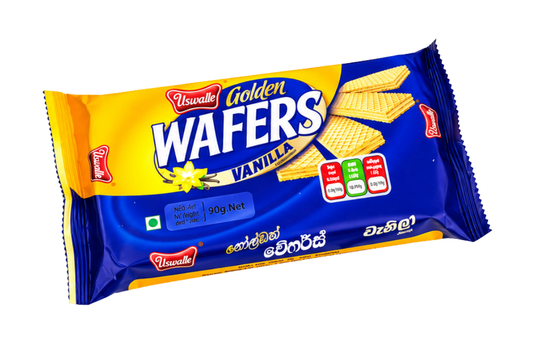 USWATTE GOLDEN WAFERS VANILLA 90G