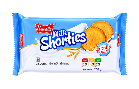 USWATTE MILK SHORTIES 260G
