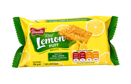 USWATTE REAL LEMON PUFF 100G