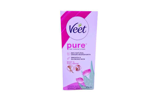 VEET PURE HAIR REMAVAL CREAM DRY TO NORMAL SKIN 