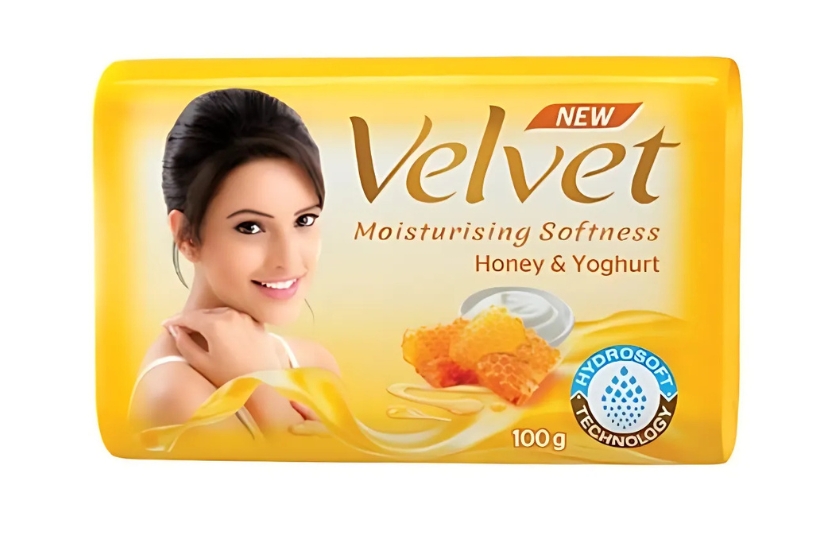 VELVET HONEY & YOGHURT SOAP 100G