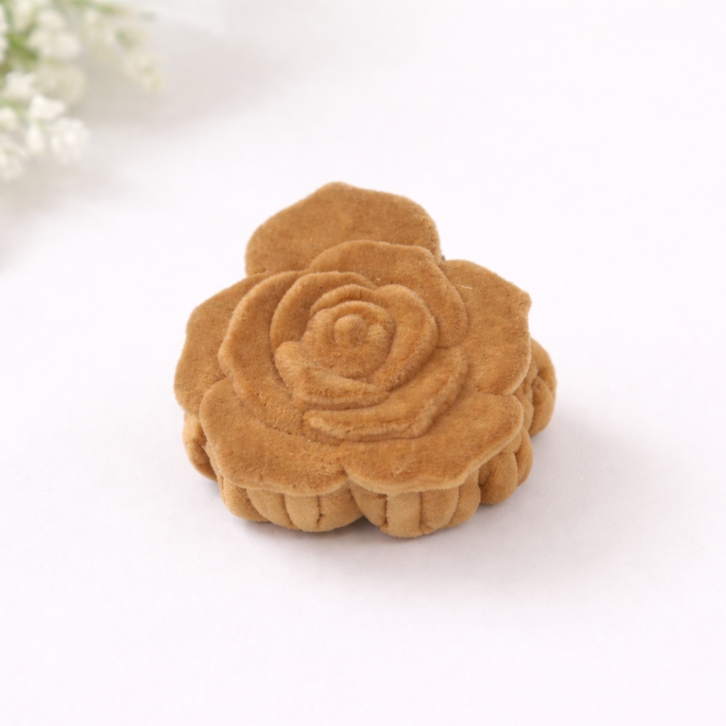 VELVET ROSE HAIR FLOWER CLIP