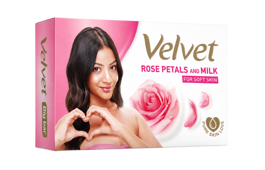 VELVET ROSE PETALS AND MILK 70G