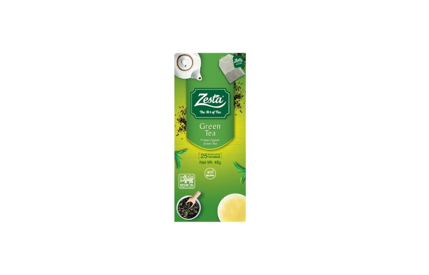 ZESTA GREEN TEA 37.5G (25 BAGS)