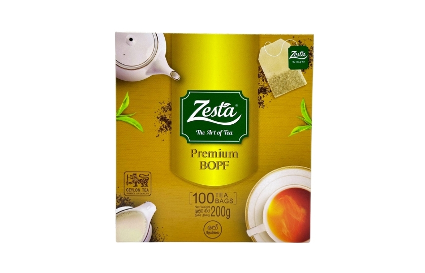 ZESTA PREMIUM BOPF TEA BAG 180G (100 BAGS)