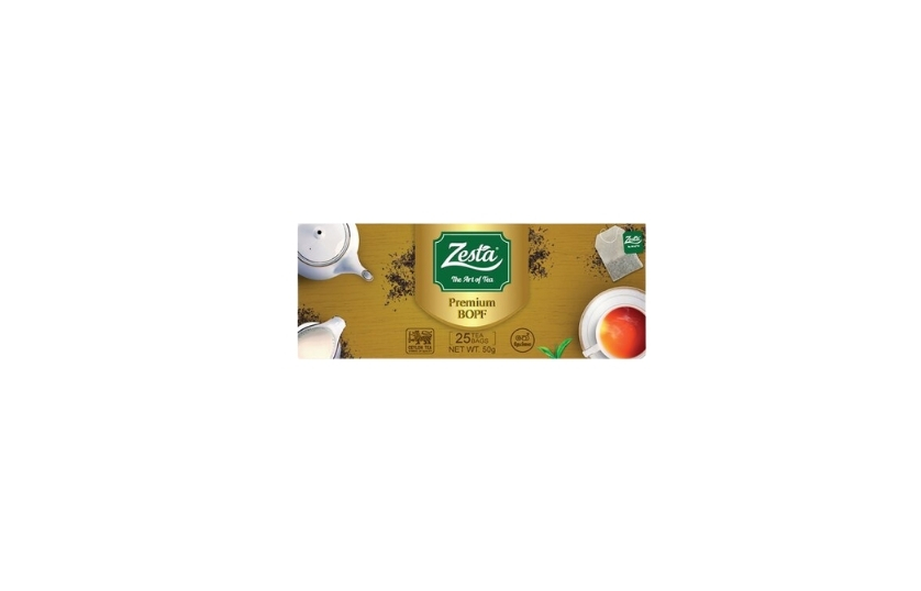 ZESTA PREMIUM BOPF TEA BAG 45G (25 BAGS)