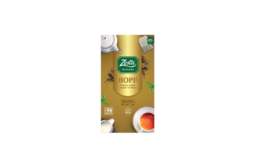 ZESTA PREMIUM BOPF TEA BAG 90G (50 BAGS)