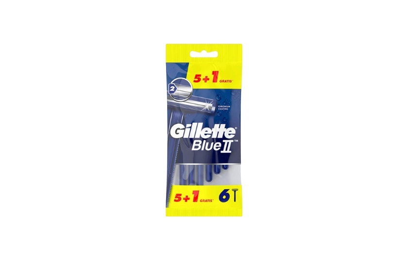 new blades coating gillette blue